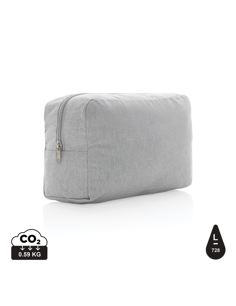 Kosmetyczka Impact AWARE™, niebarwiona bawełna...