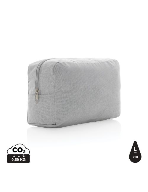 Kosmetyczka Impact AWARE™, niebarwiona bawełna z recyklingu