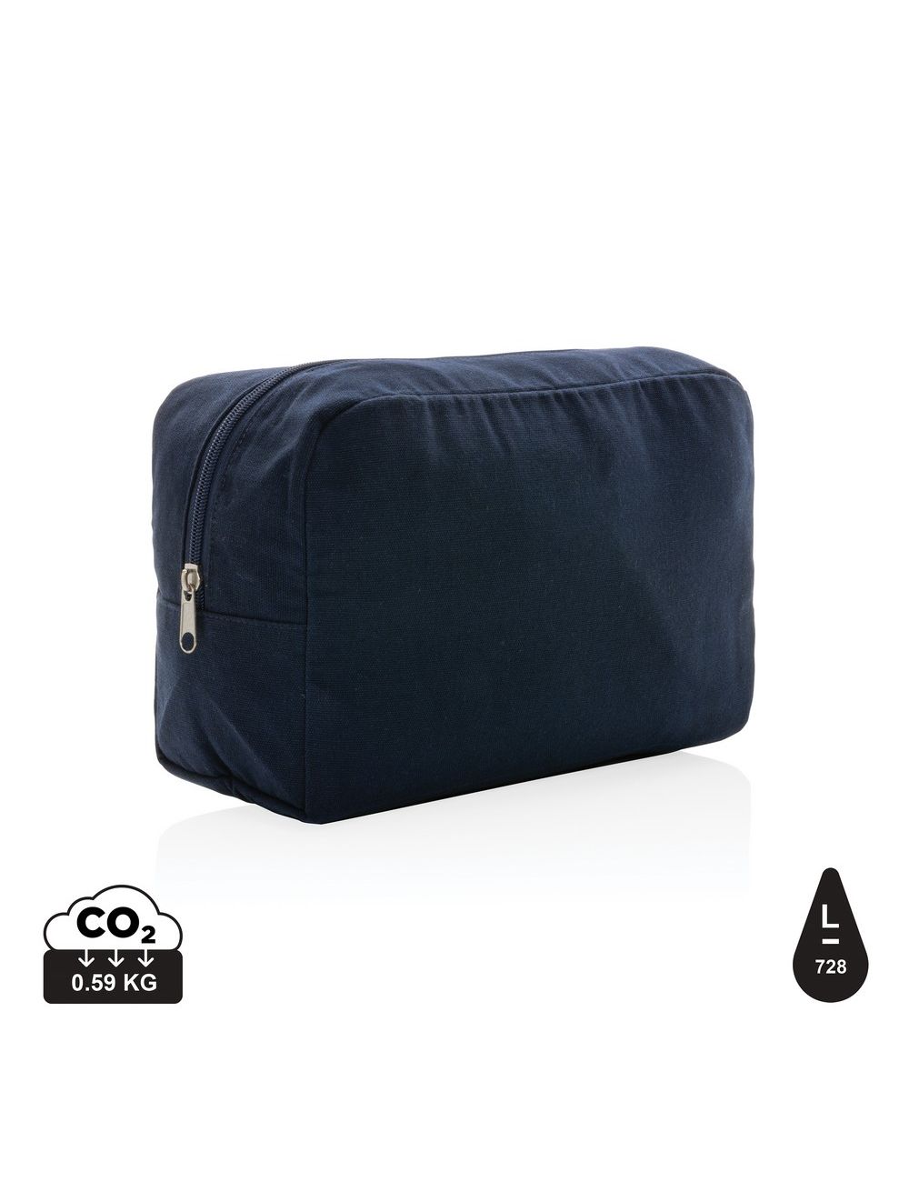 Kosmetyczka Impact AWARE™, niebarwiona bawełna...