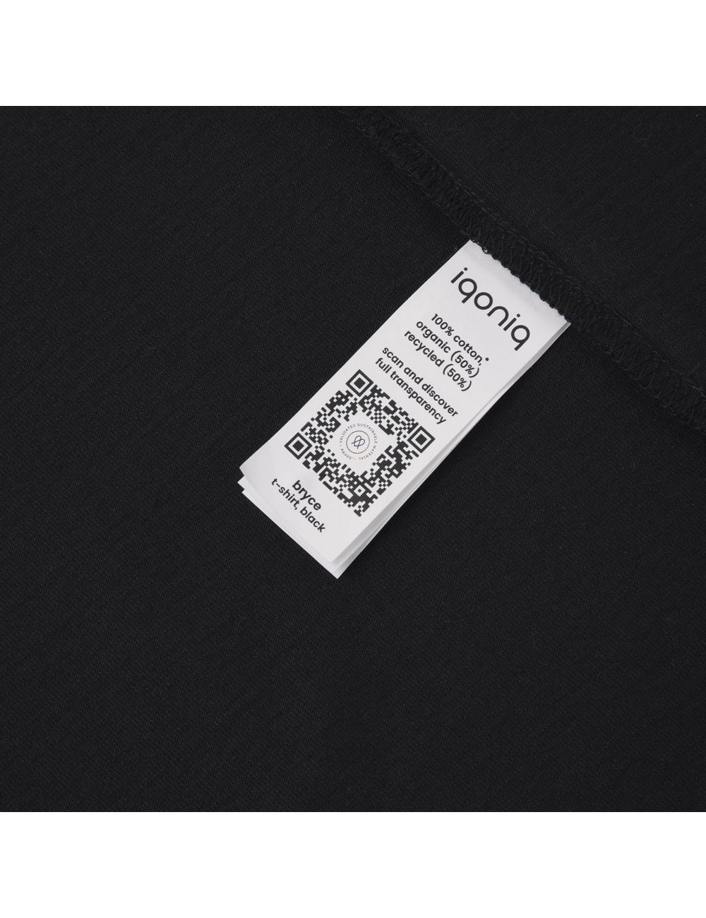 Koszulka z bawełny z recyklingu Iqoniq Bryce