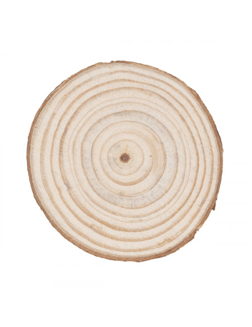 Świeczka z dekoracją Matera, biały