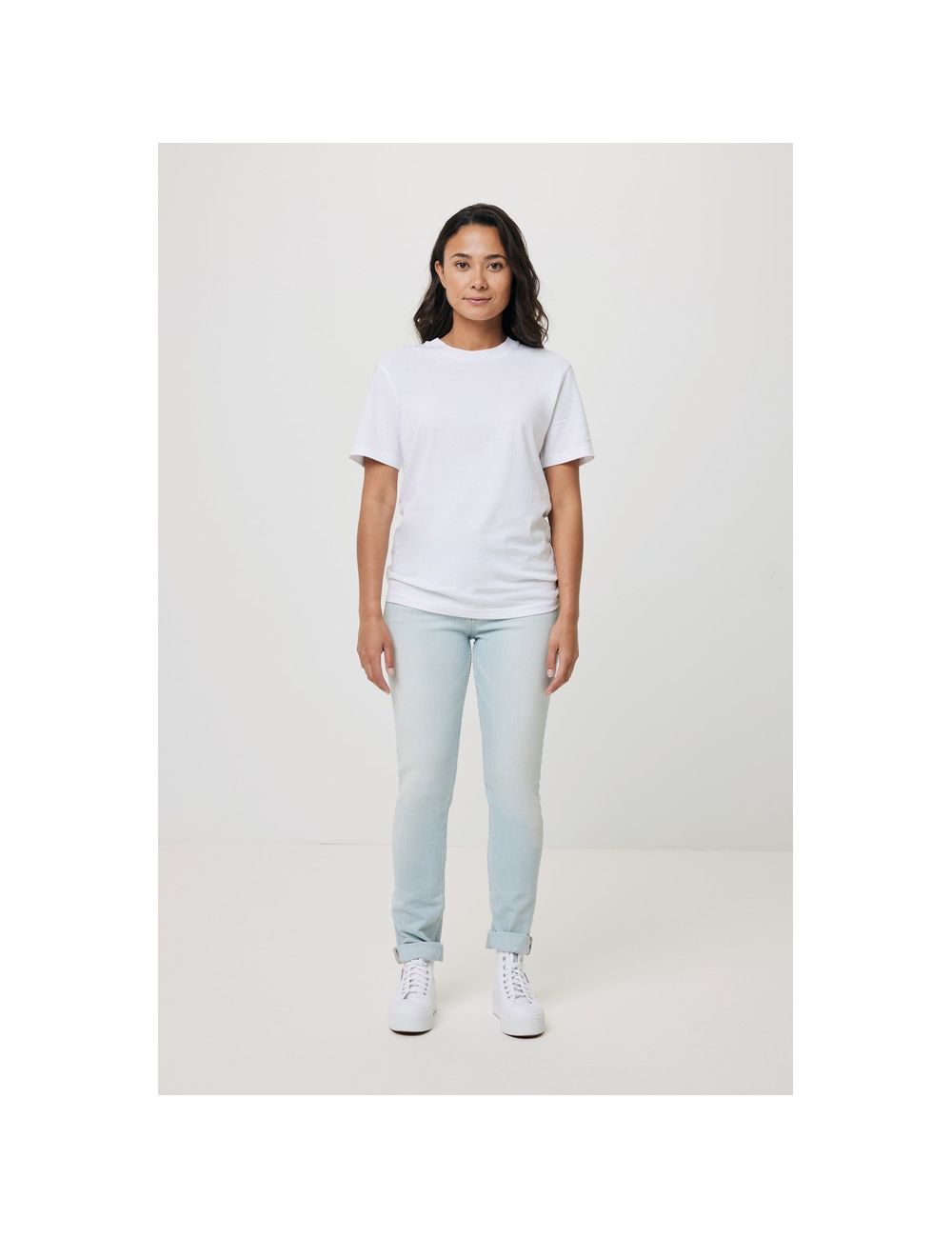 Koszulka z bawełny z recyklingu Iqoniq Bryce