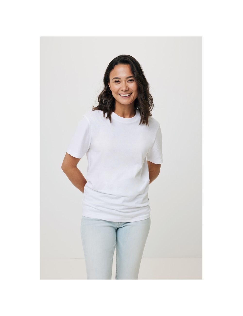 Koszulka z bawełny z recyklingu Iqoniq Bryce