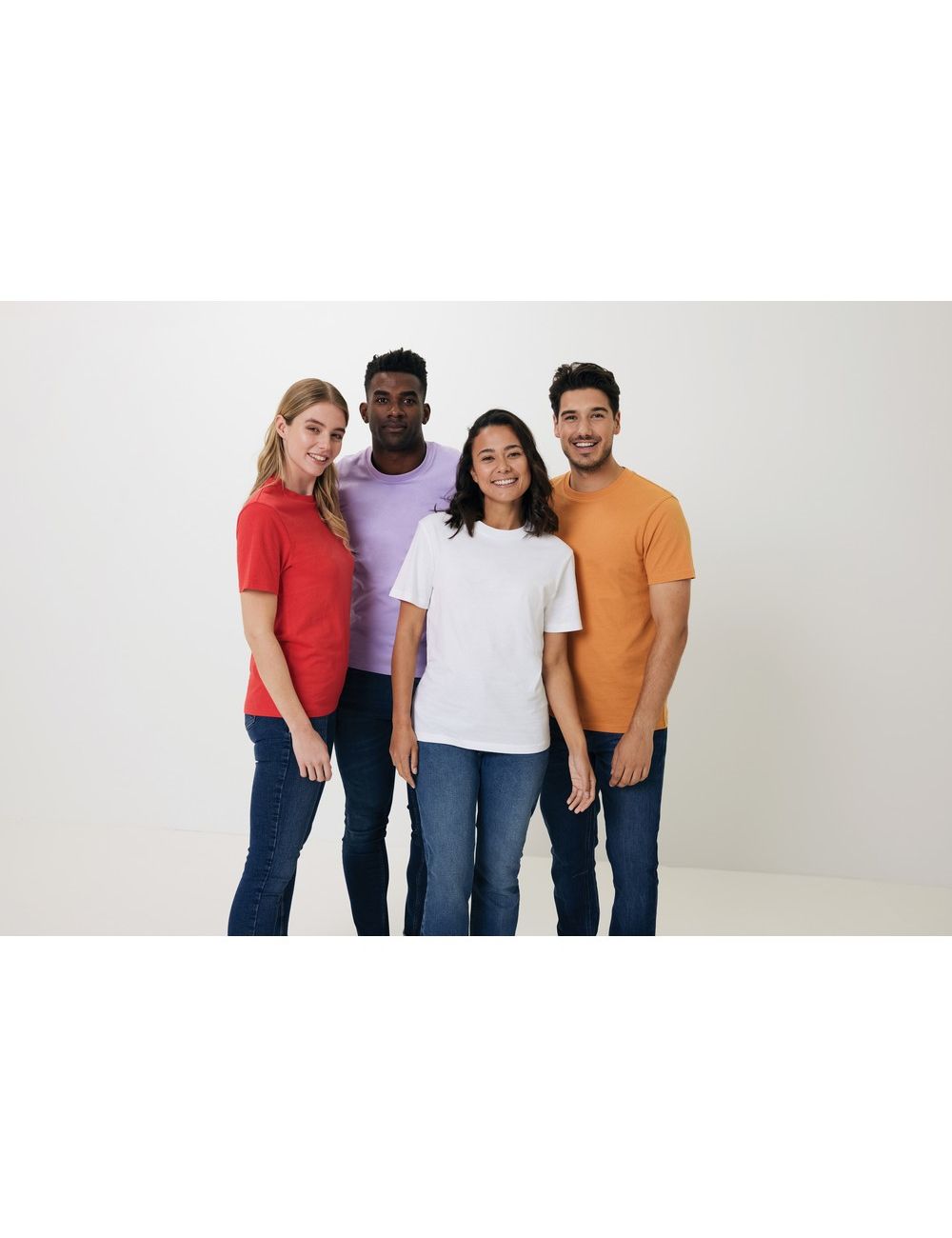 Koszulka z bawełny z recyklingu Iqoniq Bryce