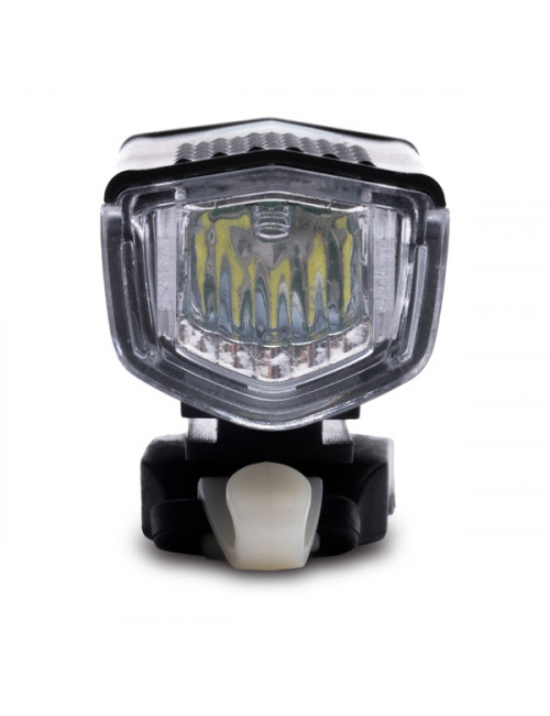 Latarka rowerowa ładowana przez USB Rebike, czarny