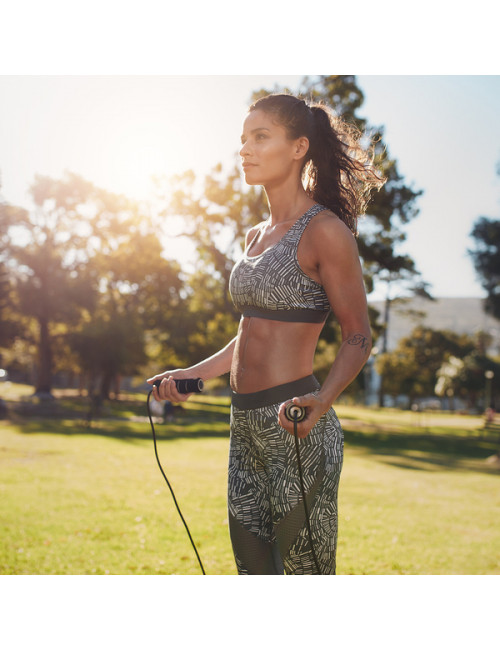 Zestaw do fitness Action, czarny 