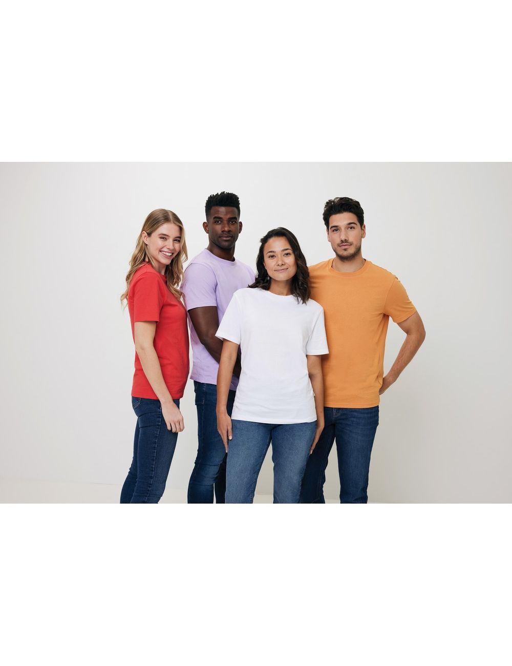 Koszulka z bawełny z recyklingu Iqoniq Bryce