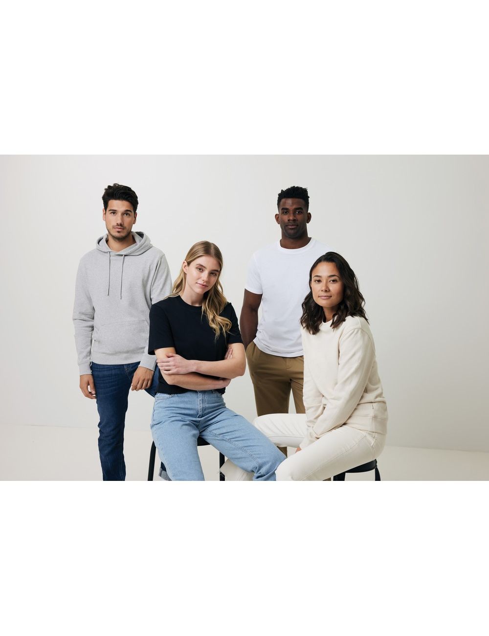 Koszulka z bawełny z recyklingu Iqoniq Bryce