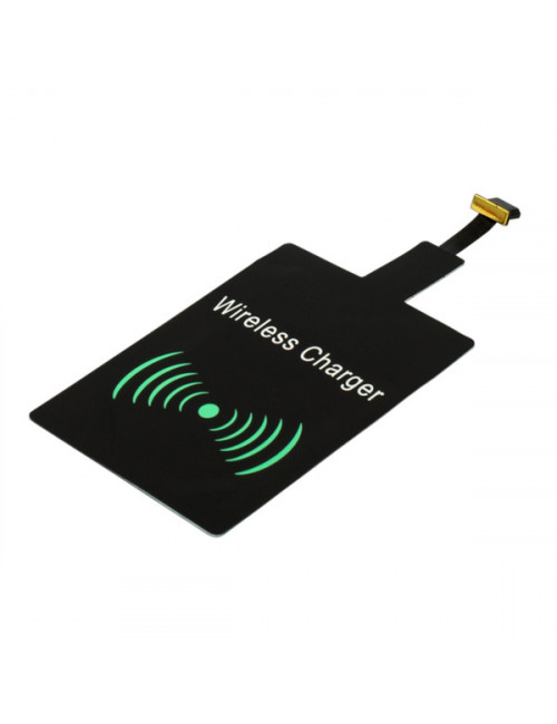 Zestaw ładowarka indukcyjna z adapterem, czarny