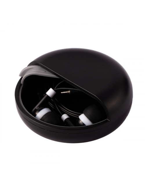 Zestaw słuchawki w etui z bransoletką USB, szary 