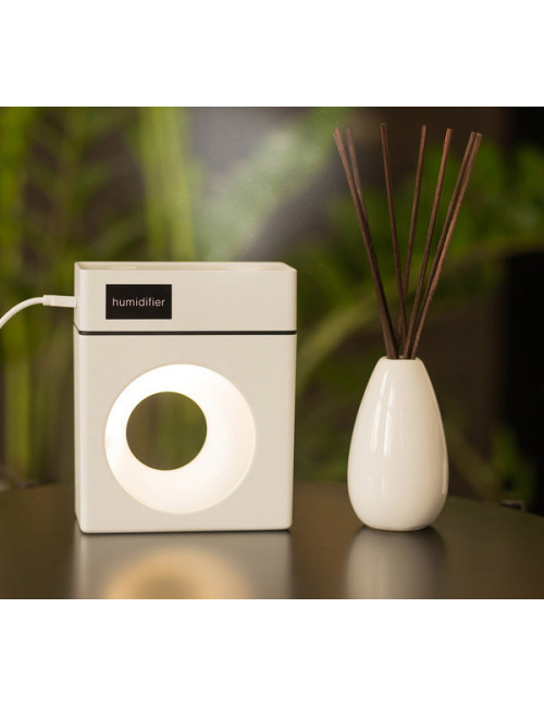 Nawilżacz powietrza z lampką Breath, biały 