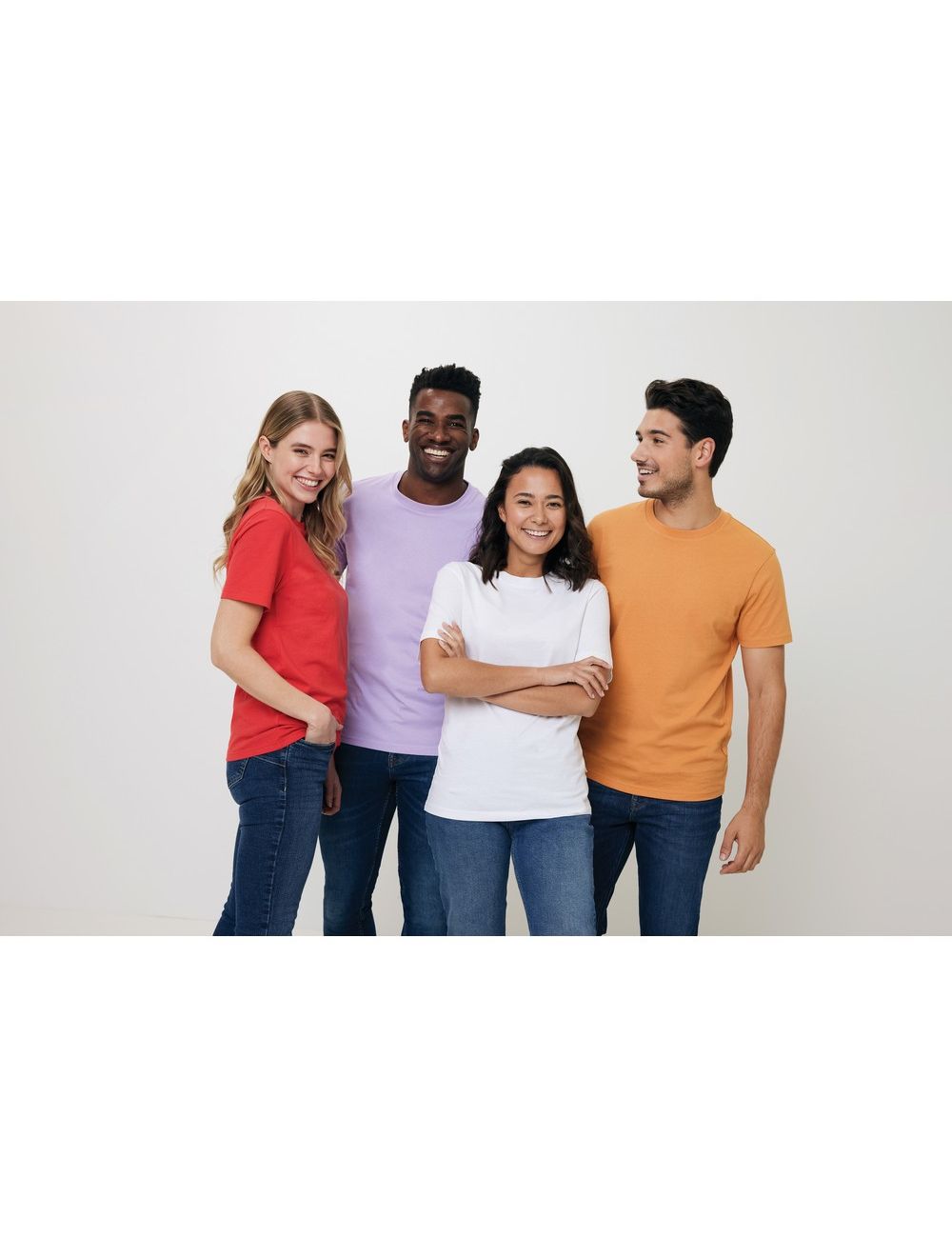 Koszulka z bawełny z recyklingu Iqoniq Bryce