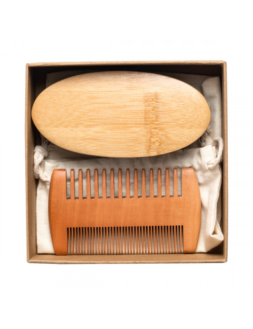 Macho zestaw do pielęgnacji, brązowy 