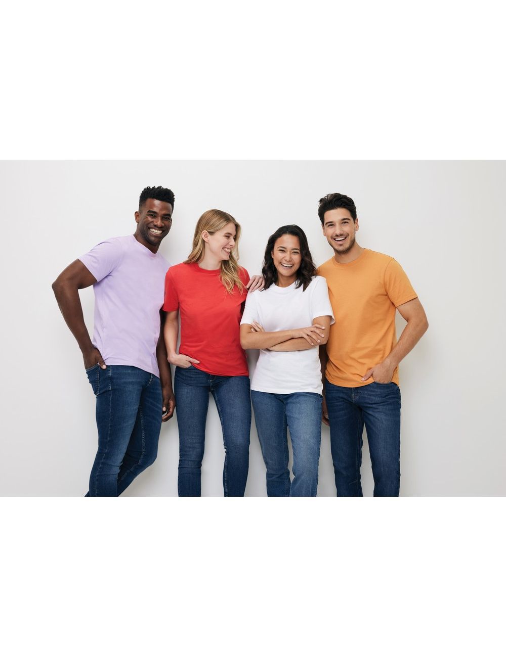 Koszulka z bawełny z recyklingu Iqoniq Bryce