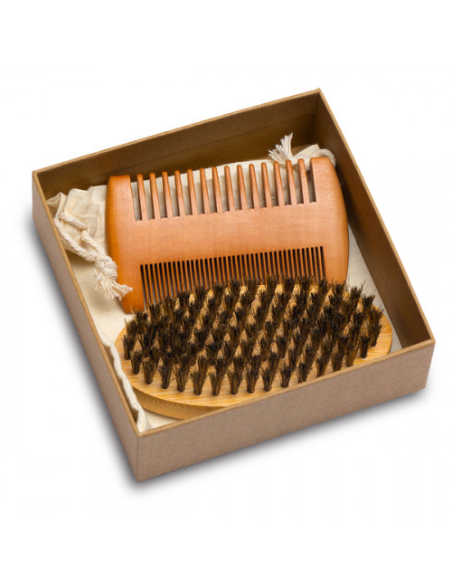 Macho zestaw do pielęgnacji, brązowy 