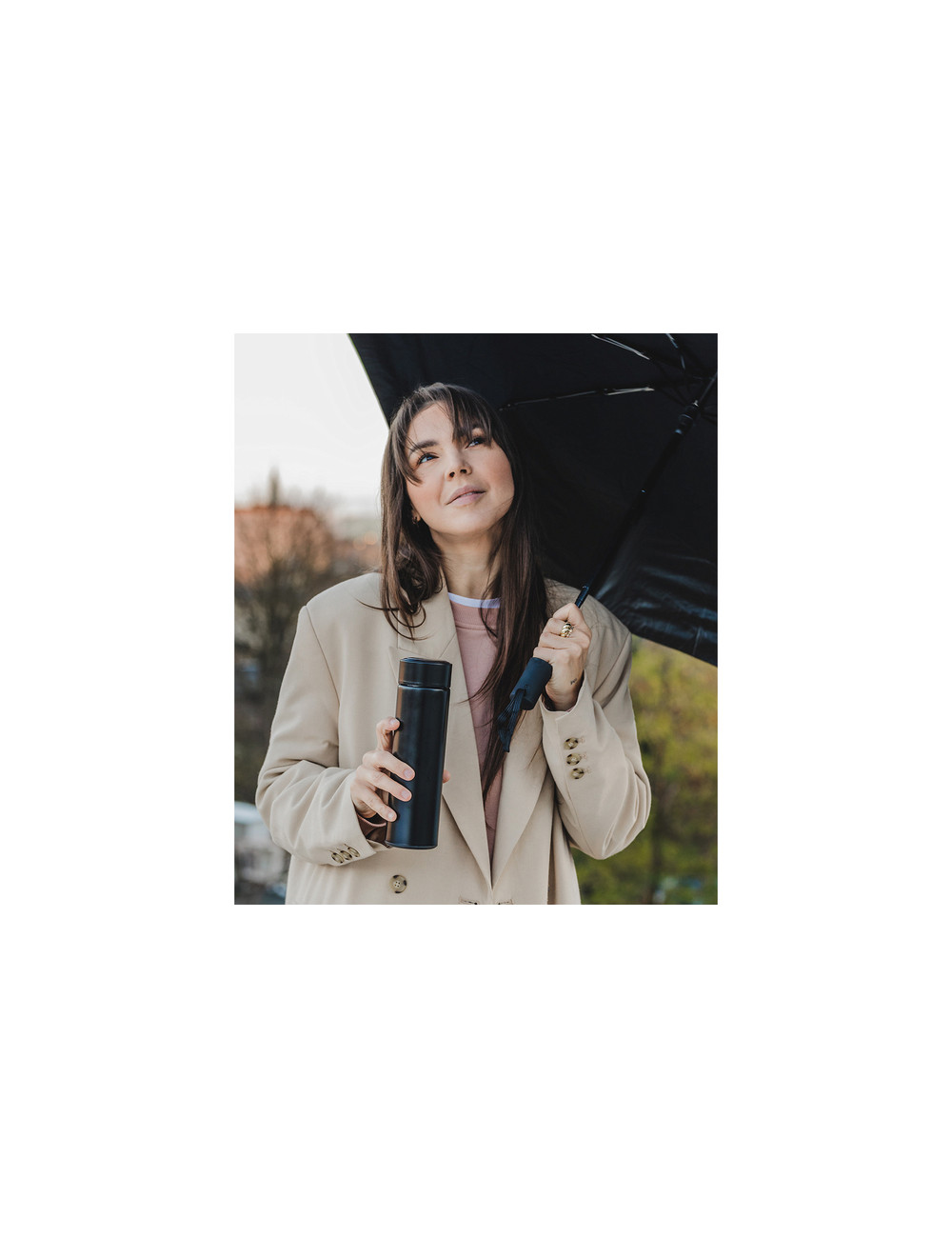 Zestaw upominkowy kubek termiczny z parasolem...