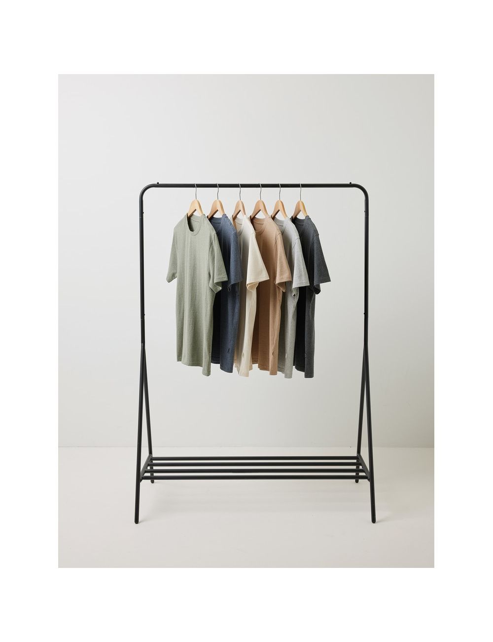 Koszulka z niebarwionej bawełny z recyklingu...