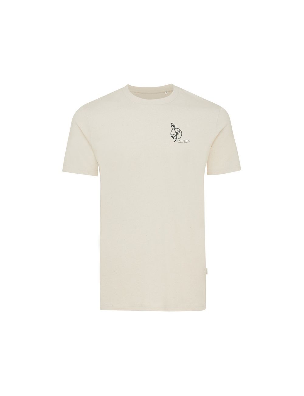 Koszulka z niebarwionej bawełny z recyklingu...