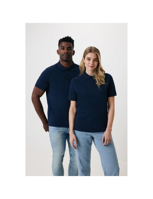 Koszulka polo z bawełny z recyklingu Iqoniq Yosemite