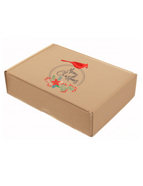 Pudełko do zestawów upominkowych, brązowy 