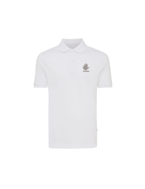 Koszulka polo z bawełny z recyklingu Iqoniq Yosemite