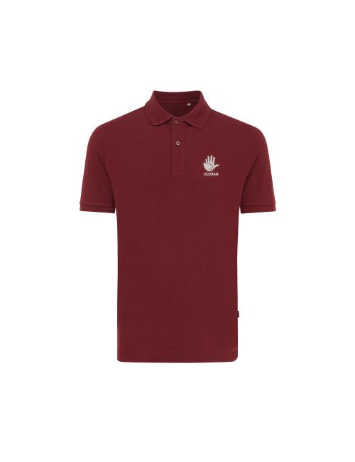 Koszulka polo z bawełny z recyklingu Iqoniq Yosemite