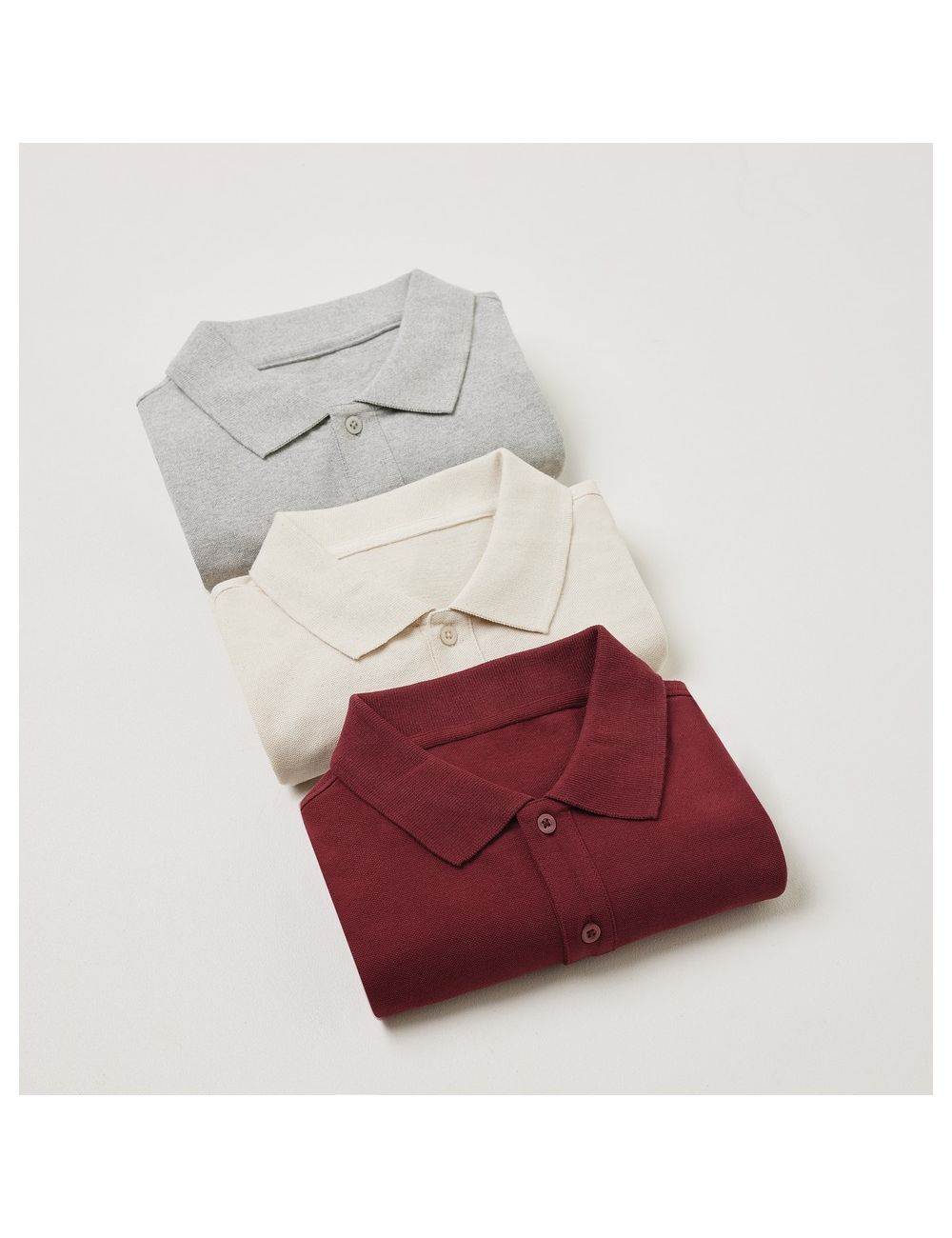 Koszulka polo z bawełny z recyklingu Iqoniq...