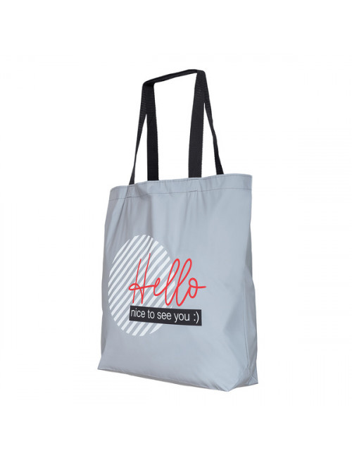 Torba odblaskowa Mangalia, srebrny 