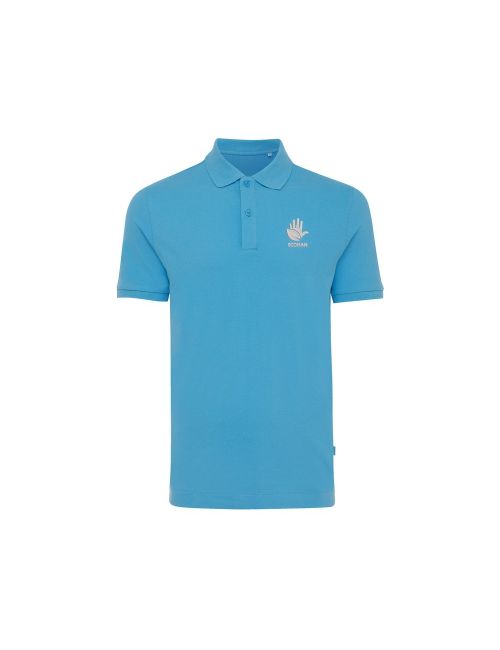 Koszulka polo z bawełny z recyklingu Iqoniq Yosemite