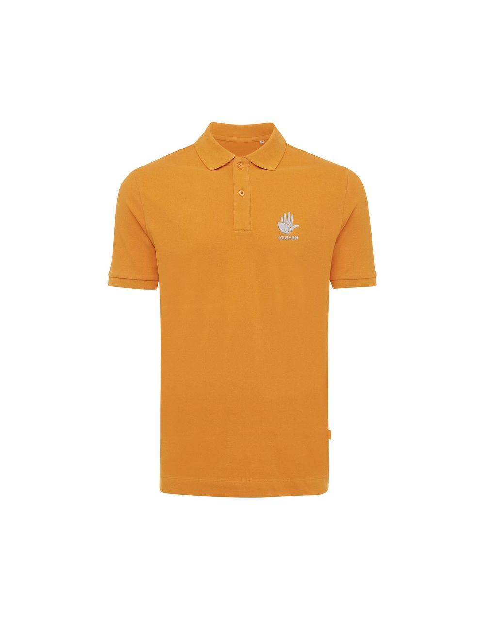 Koszulka polo z bawełny z recyklingu Iqoniq...