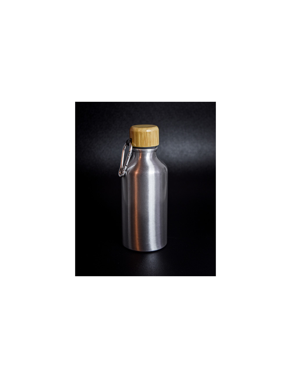 Butelka aluminiowa Isla 400ml, srebrny 