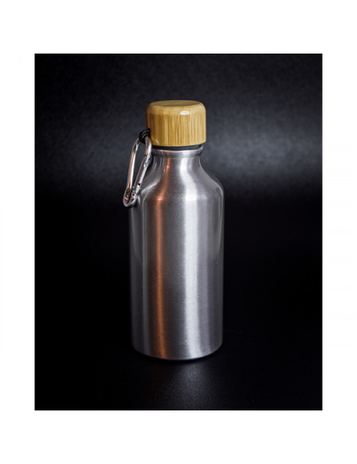 Butelka aluminiowa Isla 400ml, srebrny 