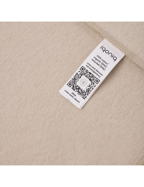 Bluza z bawełny z recyklingu Iqoniq Zion