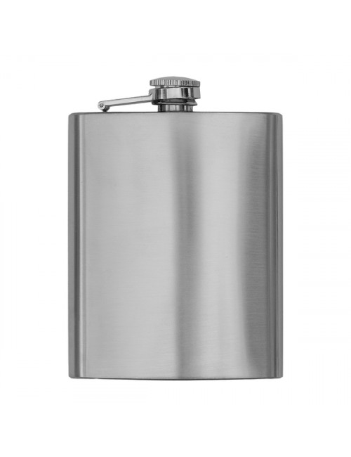 Zestaw z piersiówką Lucan, srebrny