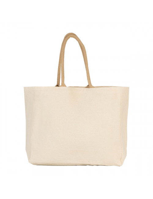 Torba bawełniana XXL Raya, beżowy