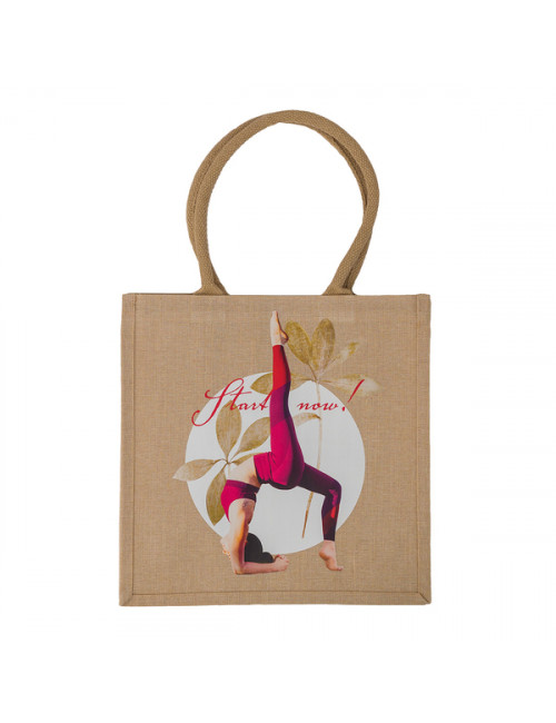 Torba z juco Tidore, beżowy 