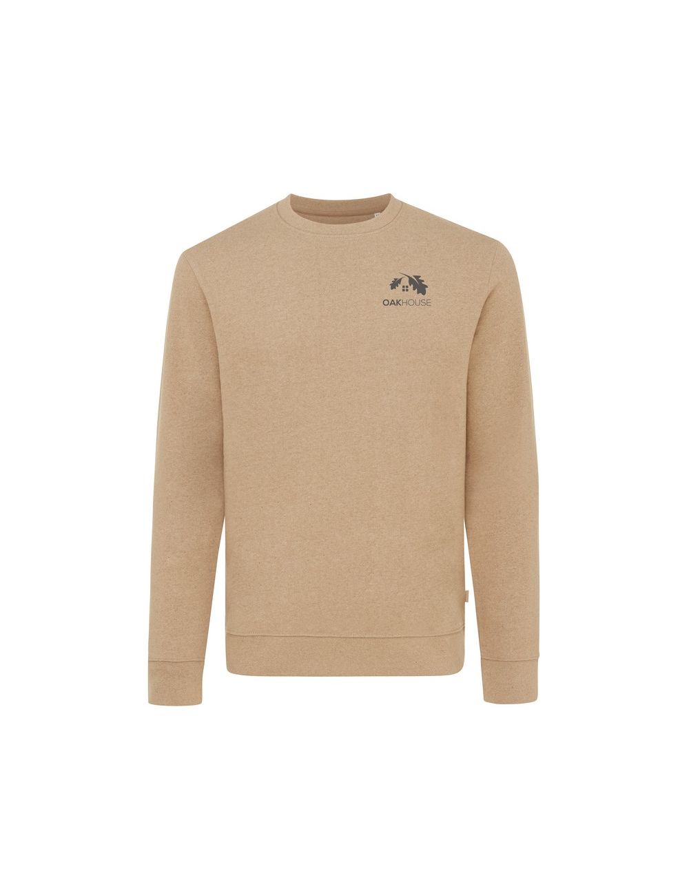 Bluza z niebarwionej bawełny z recyklingu...