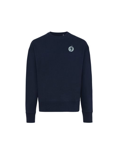 Luźna bluza z bawełny z recyklingu Iqoniq Kruger