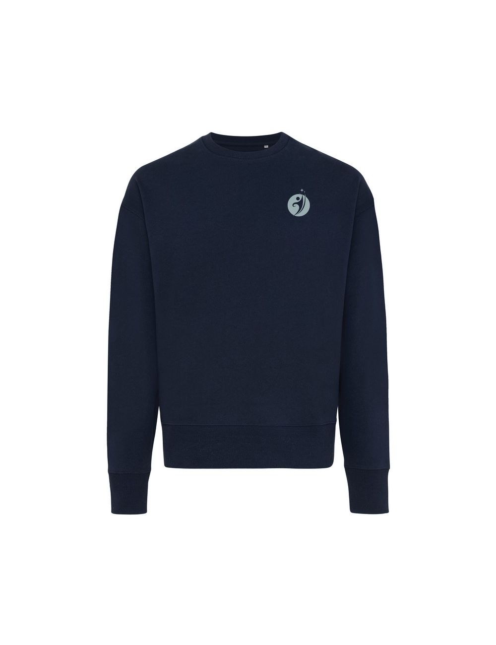 Luźna bluza z bawełny z recyklingu Iqoniq Kruger