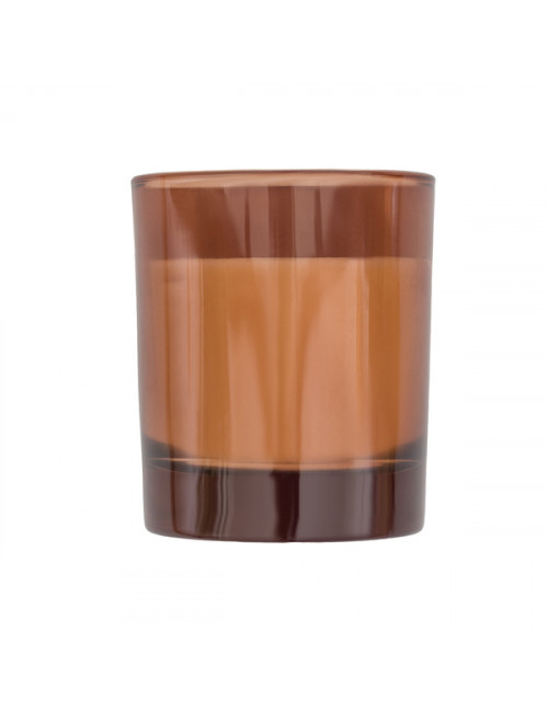 Świeca w drewnianym pudełku Silia, brązowy 