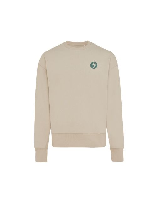 Luźna bluza z bawełny z recyklingu Iqoniq Kruger