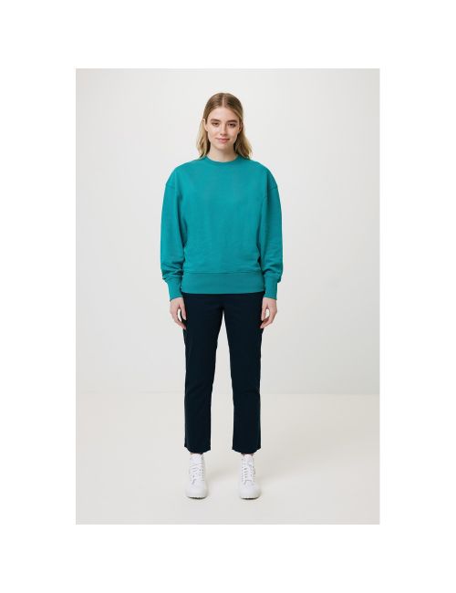 Luźna bluza z bawełny z recyklingu Iqoniq Kruger