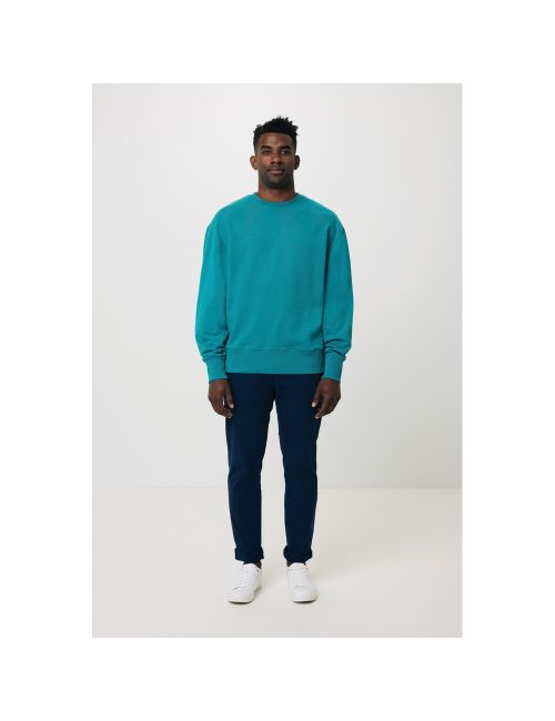 Luźna bluza z bawełny z recyklingu Iqoniq Kruger