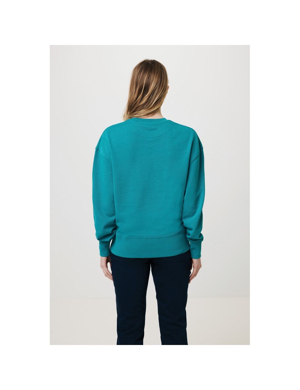 Luźna bluza z bawełny z recyklingu Iqoniq Kruger