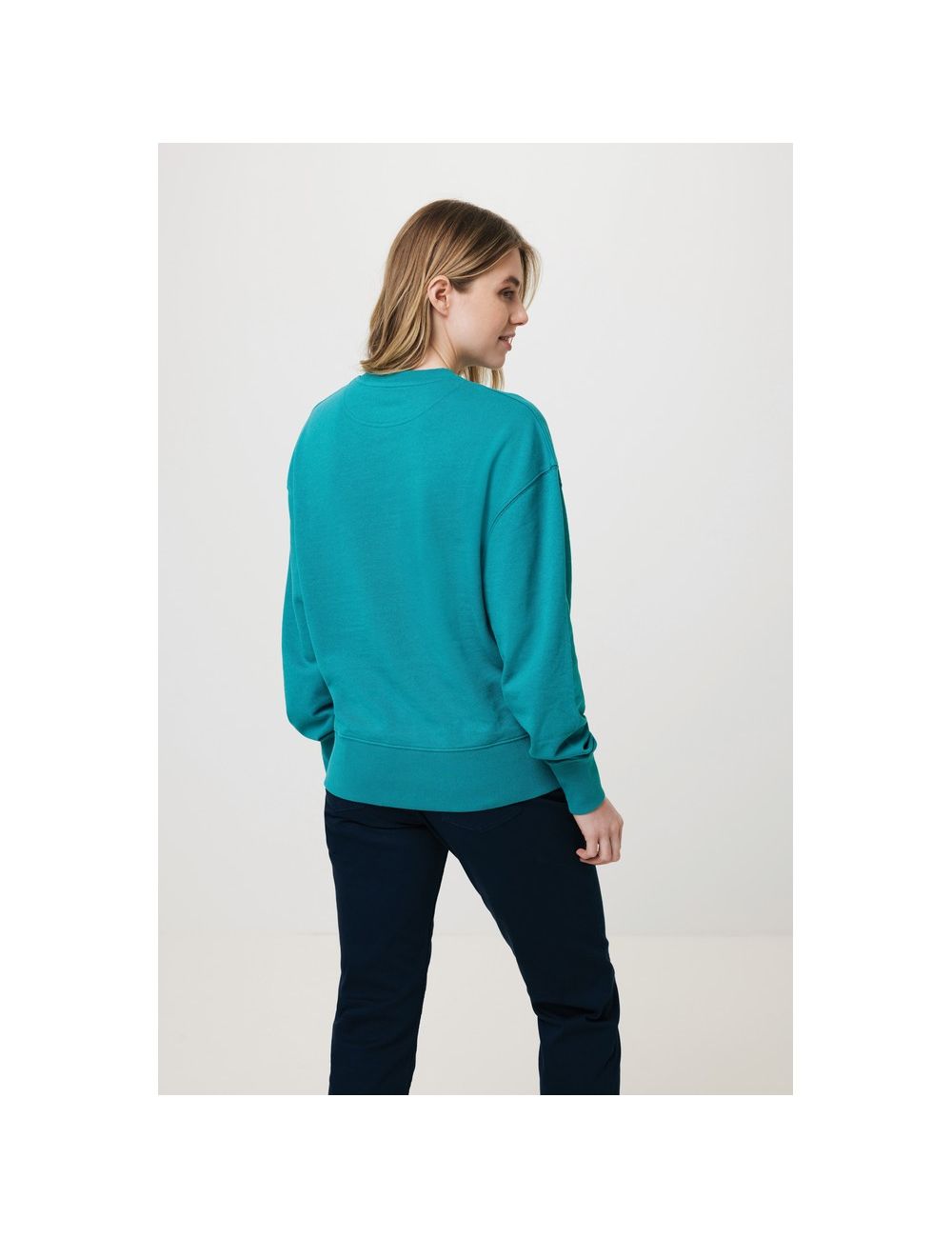 Luźna bluza z bawełny z recyklingu Iqoniq Kruger