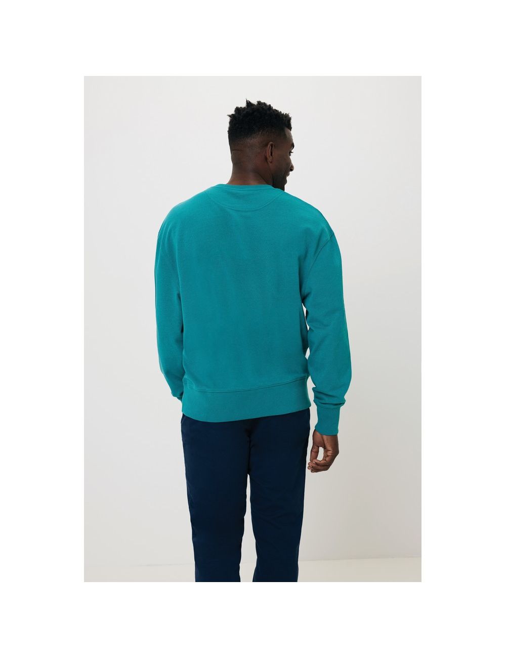 Luźna bluza z bawełny z recyklingu Iqoniq Kruger