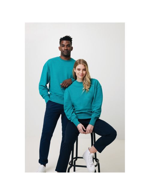 Luźna bluza z bawełny z recyklingu Iqoniq Kruger