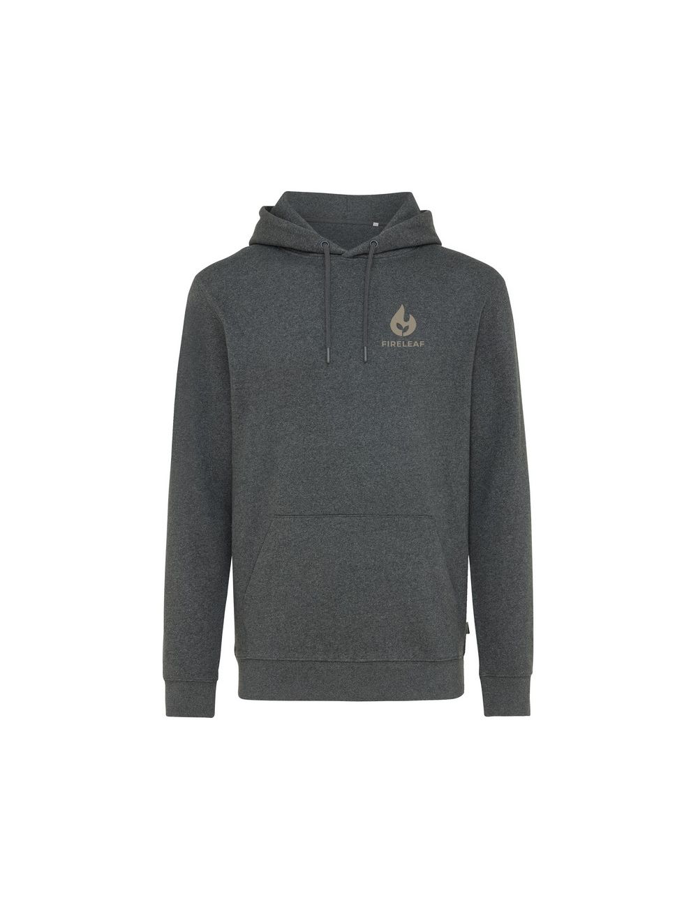 Bluza z kapturem z niebarwionej bawełny z...