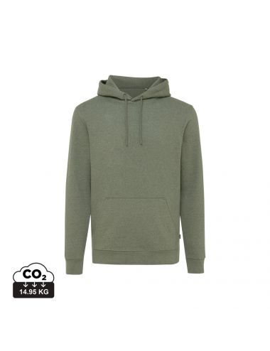 Bluza z kapturem z niebarwionej bawełny z recyklingu...