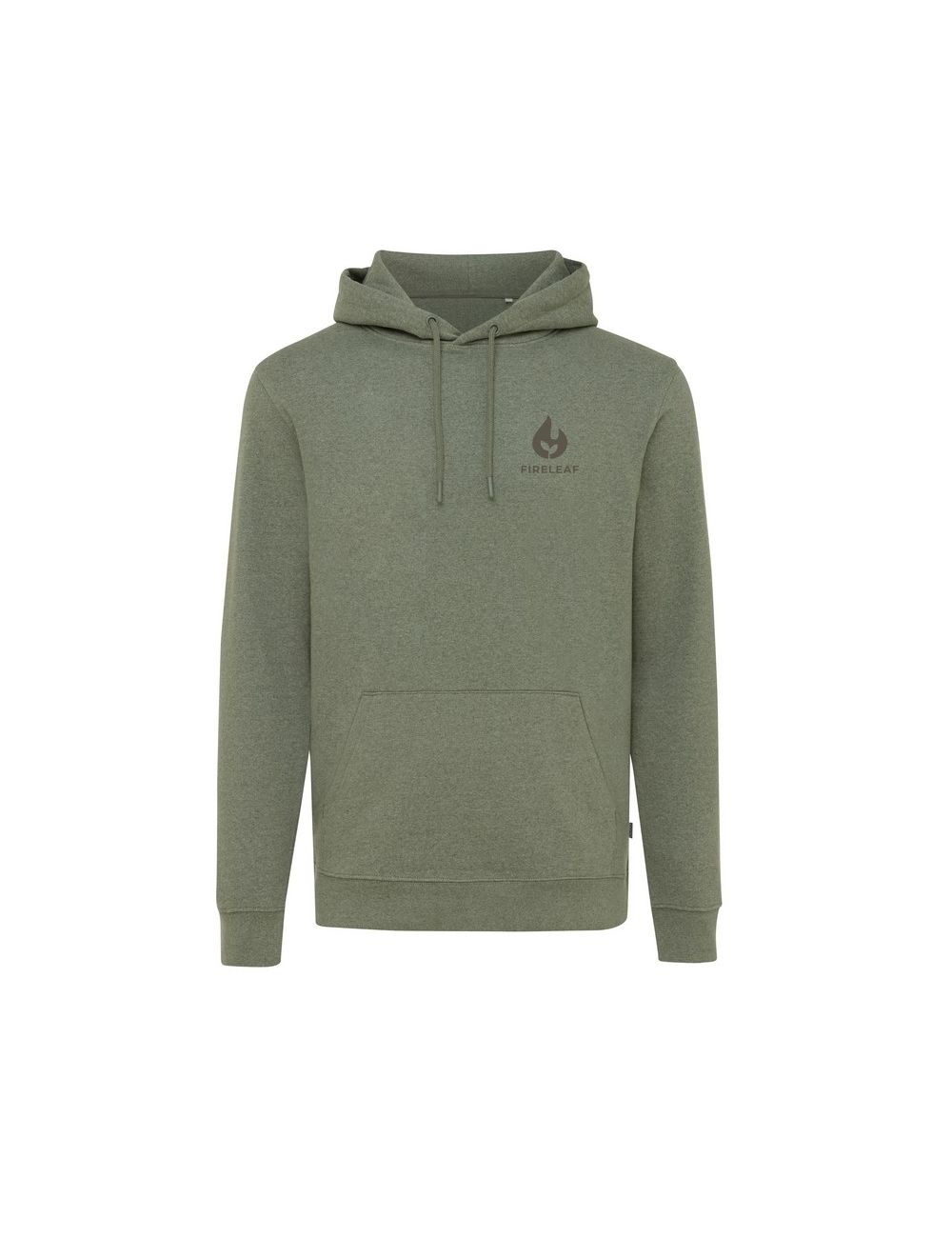 Bluza z kapturem z niebarwionej bawełny z...